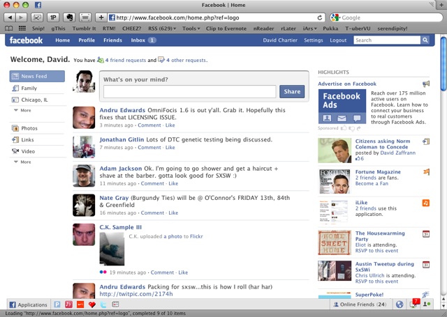 facebook like thumb. This is an example of how your news feed on Facebook will look like.